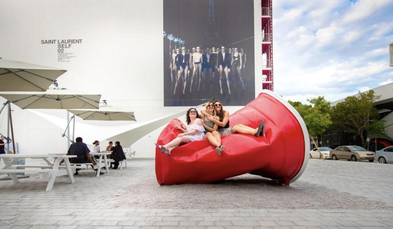 Design District By Midtown, Wynwood, Brickell, 10 Min To The Beach, Free Parking Miami Luaran gambar